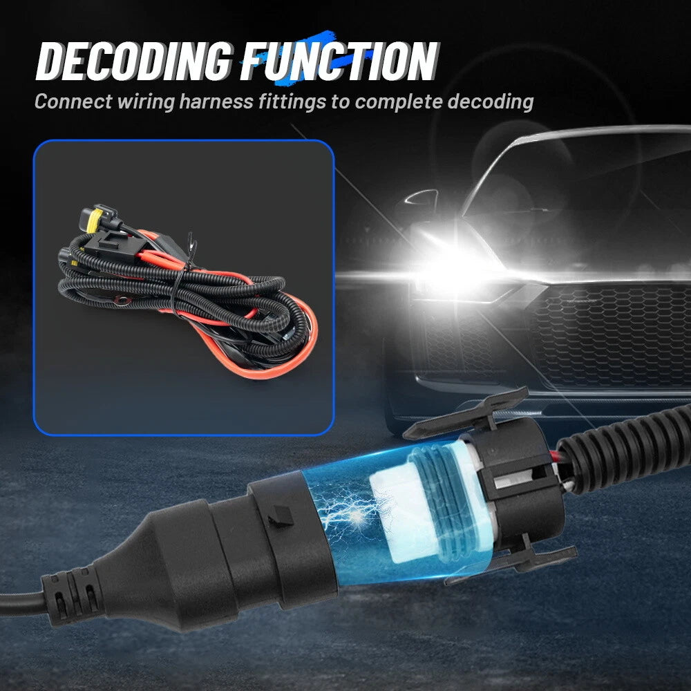 2X 9006 LED Headlight Bulb Kit for
