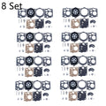 Set of 8 Carburetor Gasket Kit for McCulloch Mac Promac 700 8200 (1970–1990)