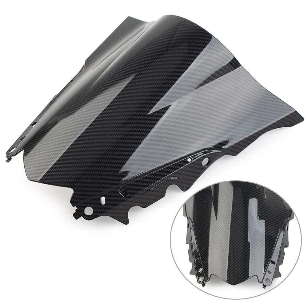Windshield for Yamaha YZF-R25 R3 (2014–2018) Carbon Fiber Black