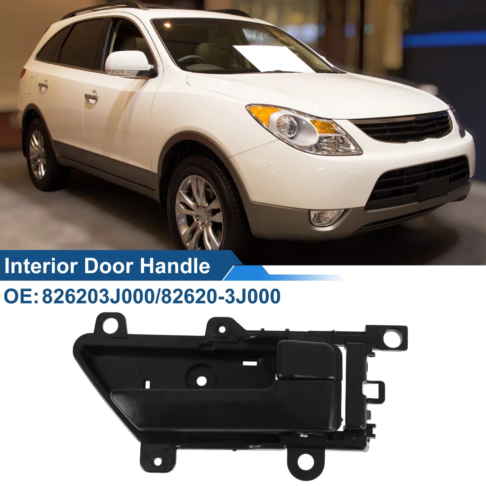 Front Driver Side Interior Door Handle Replacement for Hyundai Veracruz (2007–2012)