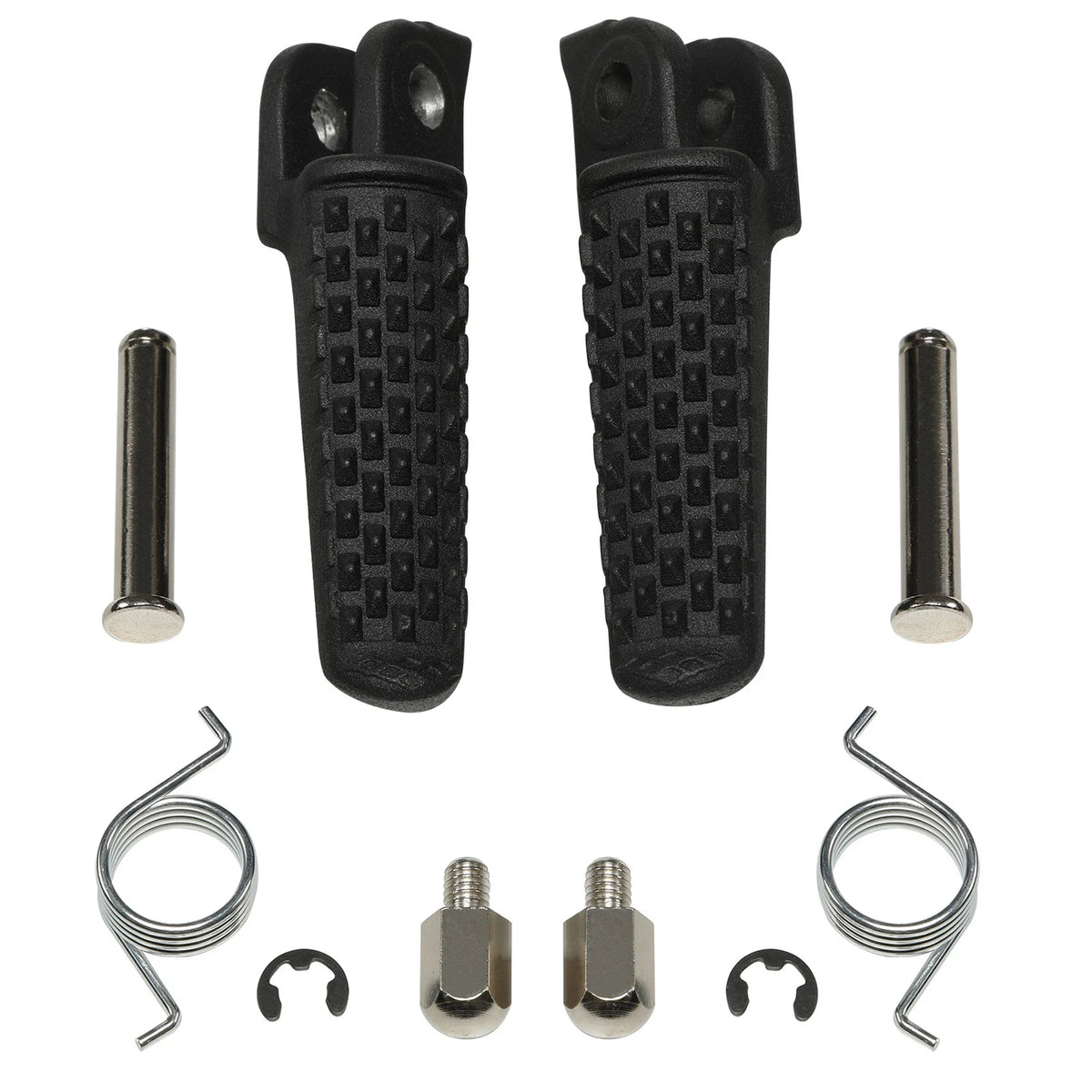 Front Driver Footpegs Footrests for Honda CBR600RR (2003–2025), CBR1000RR (2004–2025)