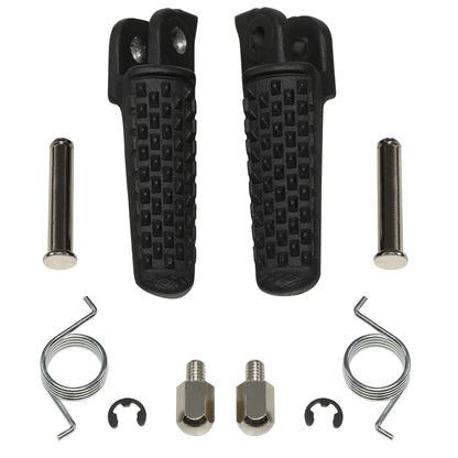 Front Driver Footpegs Footrests for Honda CBR600RR (2003–2025), CBR1000RR (2004–2025)