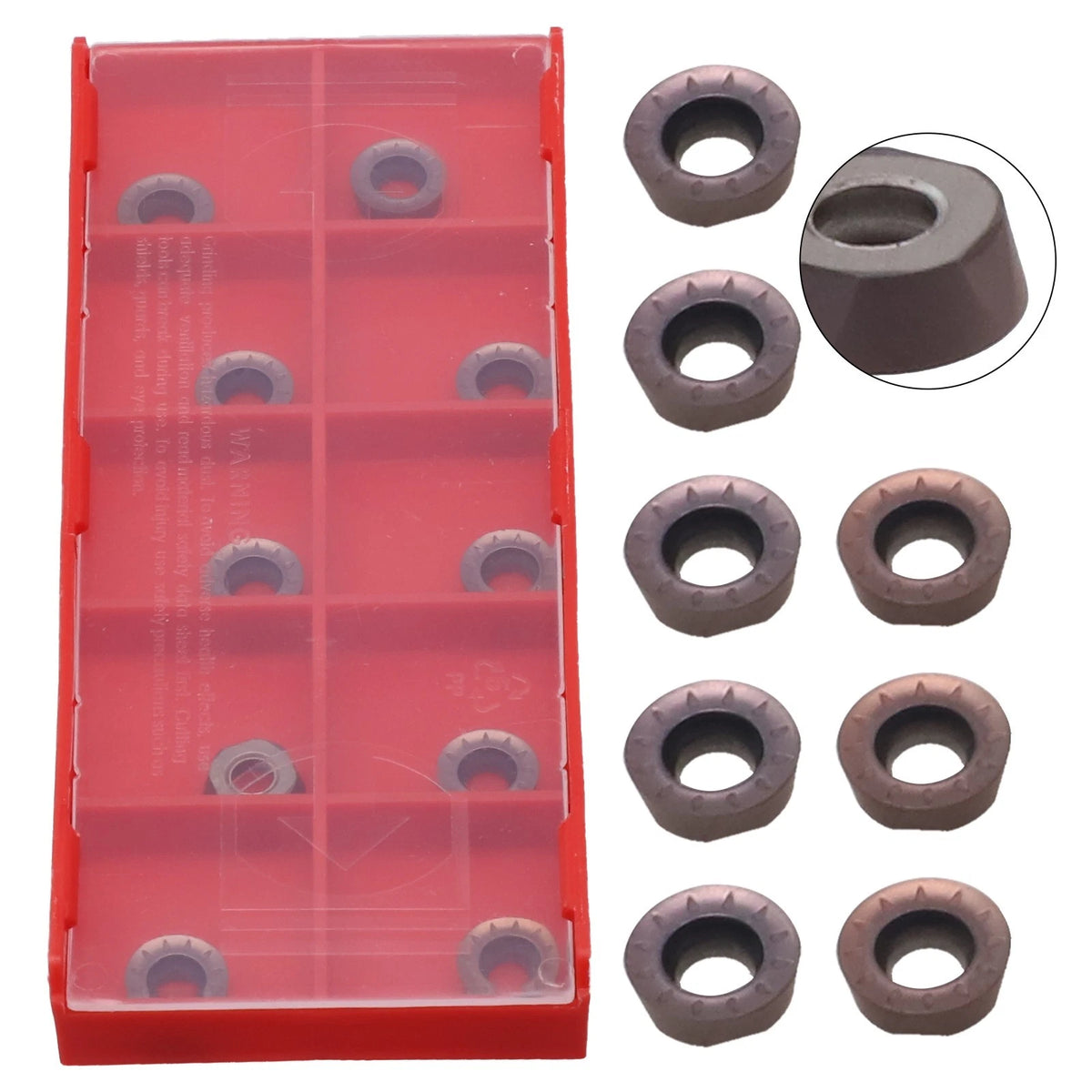 Insert RPMT08T2MOE for Machining Steel