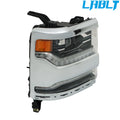 LED Chrome Headlamp for Chevrolet Silverado 1500 (2016–2018)