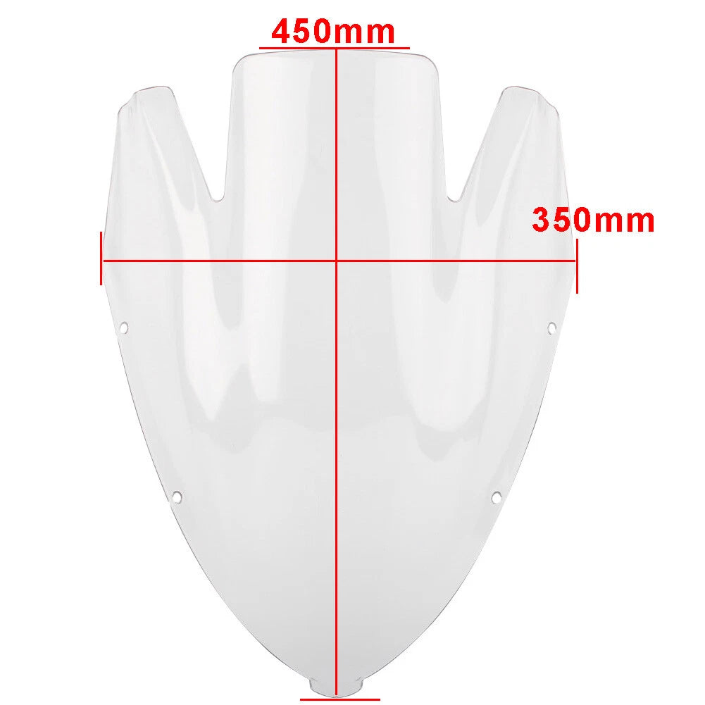 Deep-Iridium Windshield for Kawasaki Ninja 650 ER6F (2006–2008)