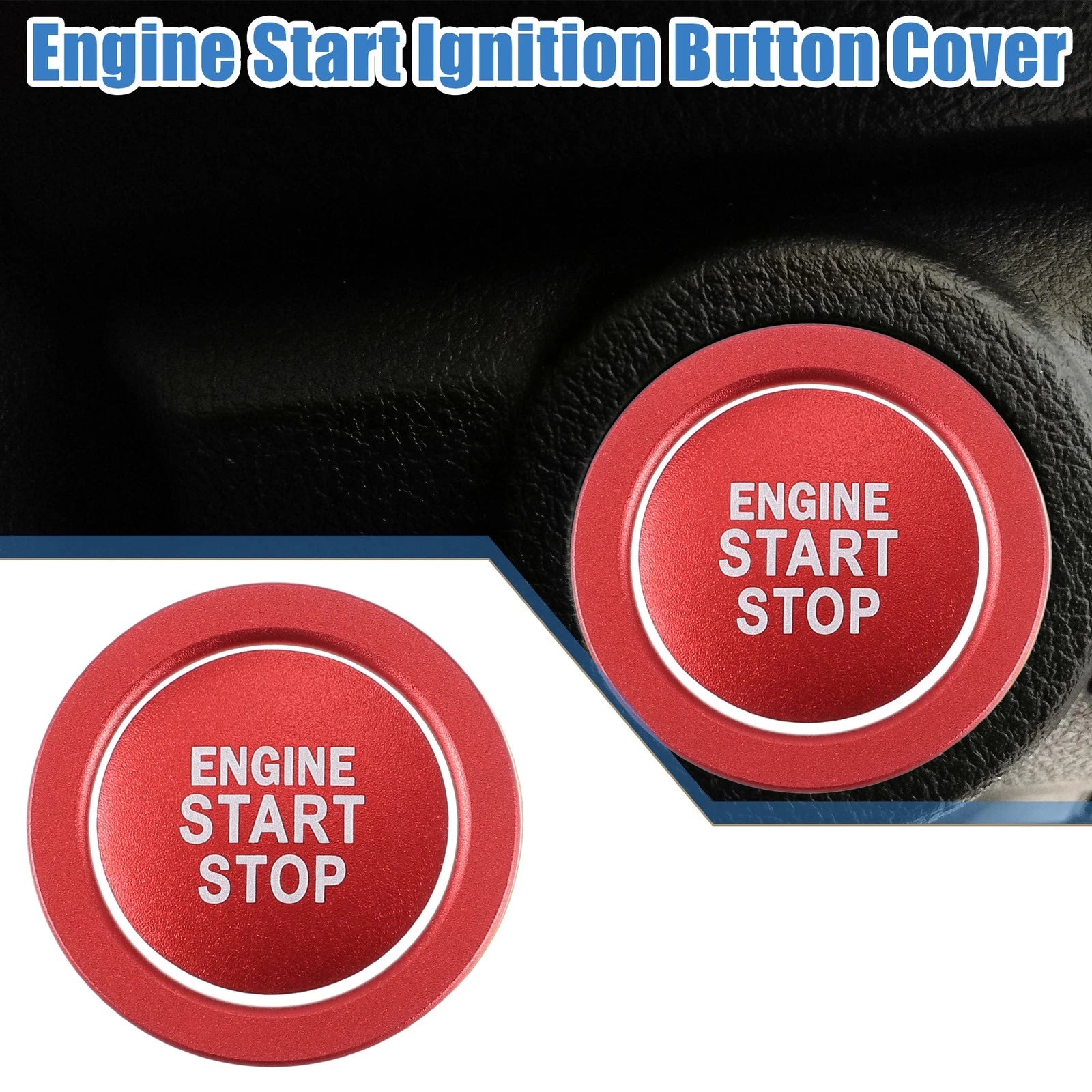 Engine Start Ignition Button Sticker Replacement for Lexus IS ES RX GS NX (2016–2022)