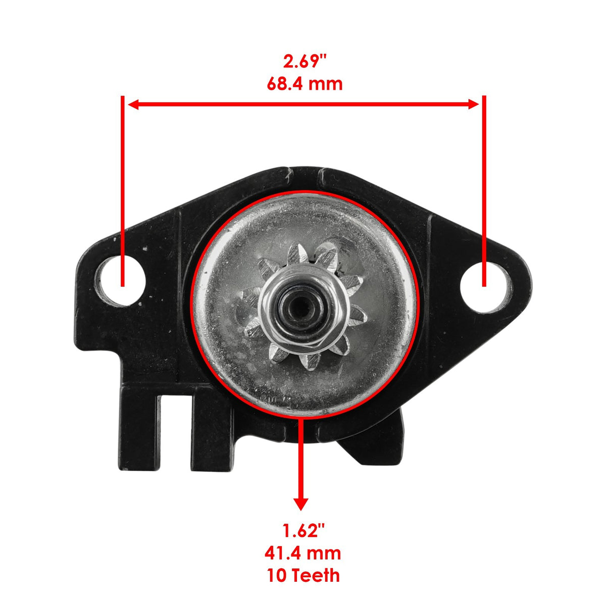 Starter Replacement for Evinrude Johnson 9.9HP BE10FA BE10FC (1996–1997)