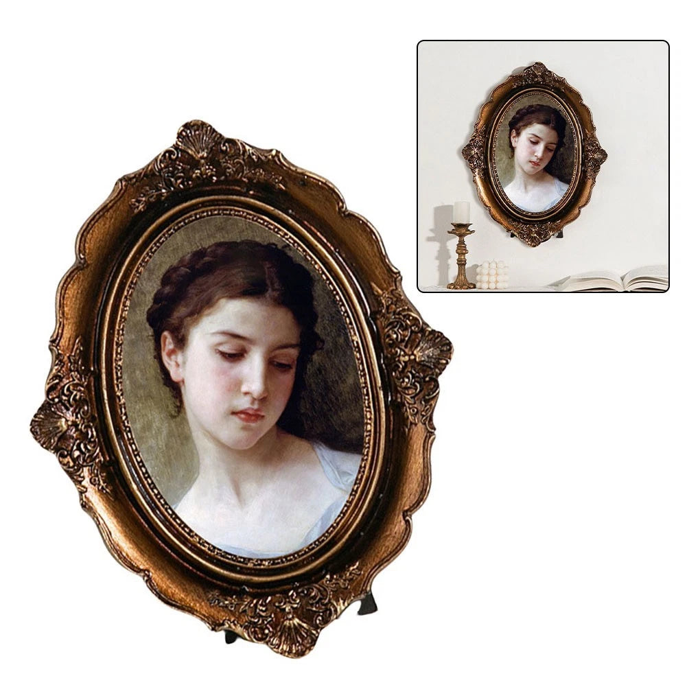 Elegant Frame Antique Picture Frame for Classic Interior Accent