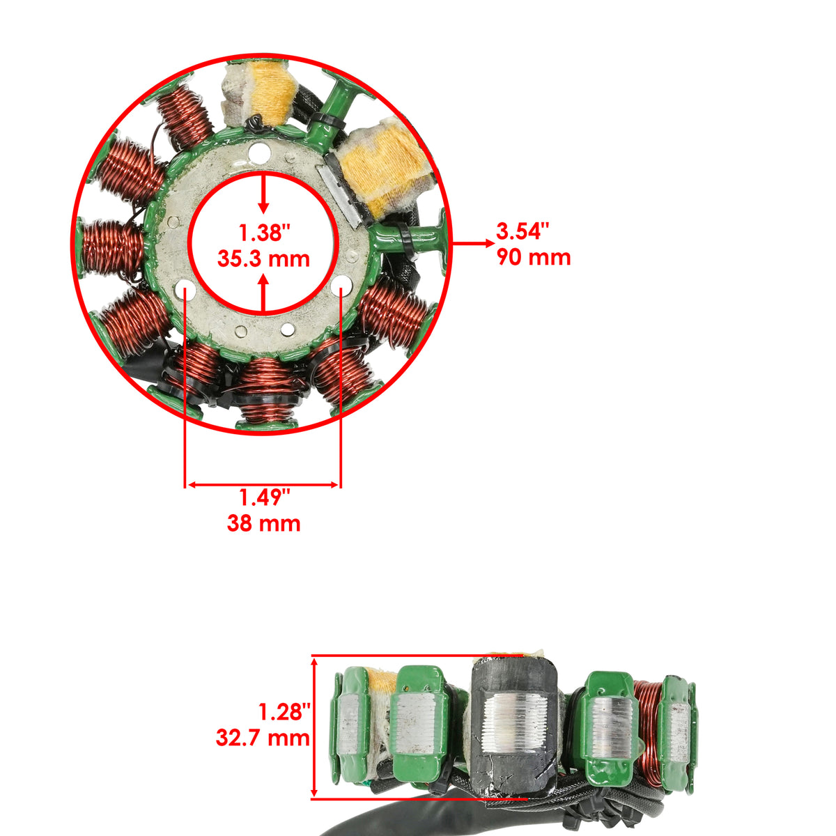 Stator Replacement for Arctic Cat Thundercat and ZR Thundercat (1993–1999)