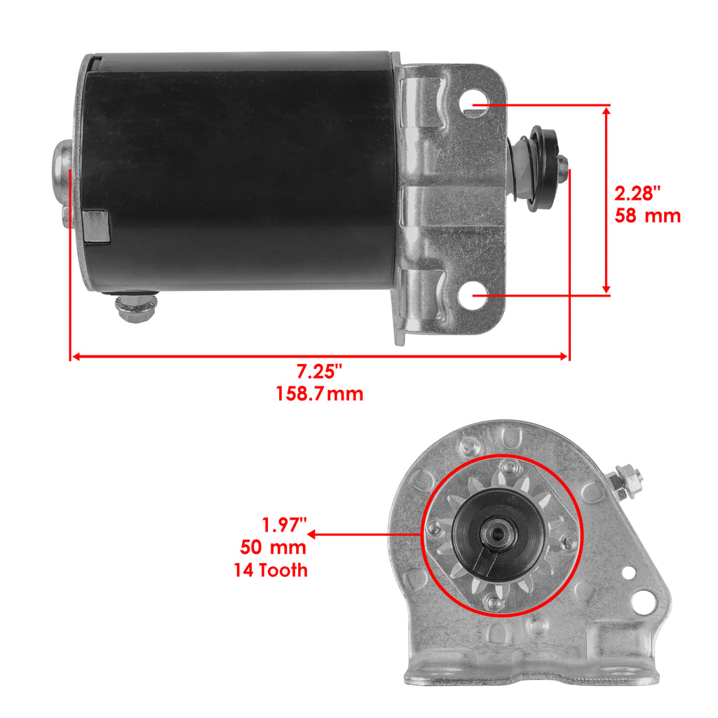 Starter Replacement for John Deere 102 105 107S 115 100 Series (1992–2002)