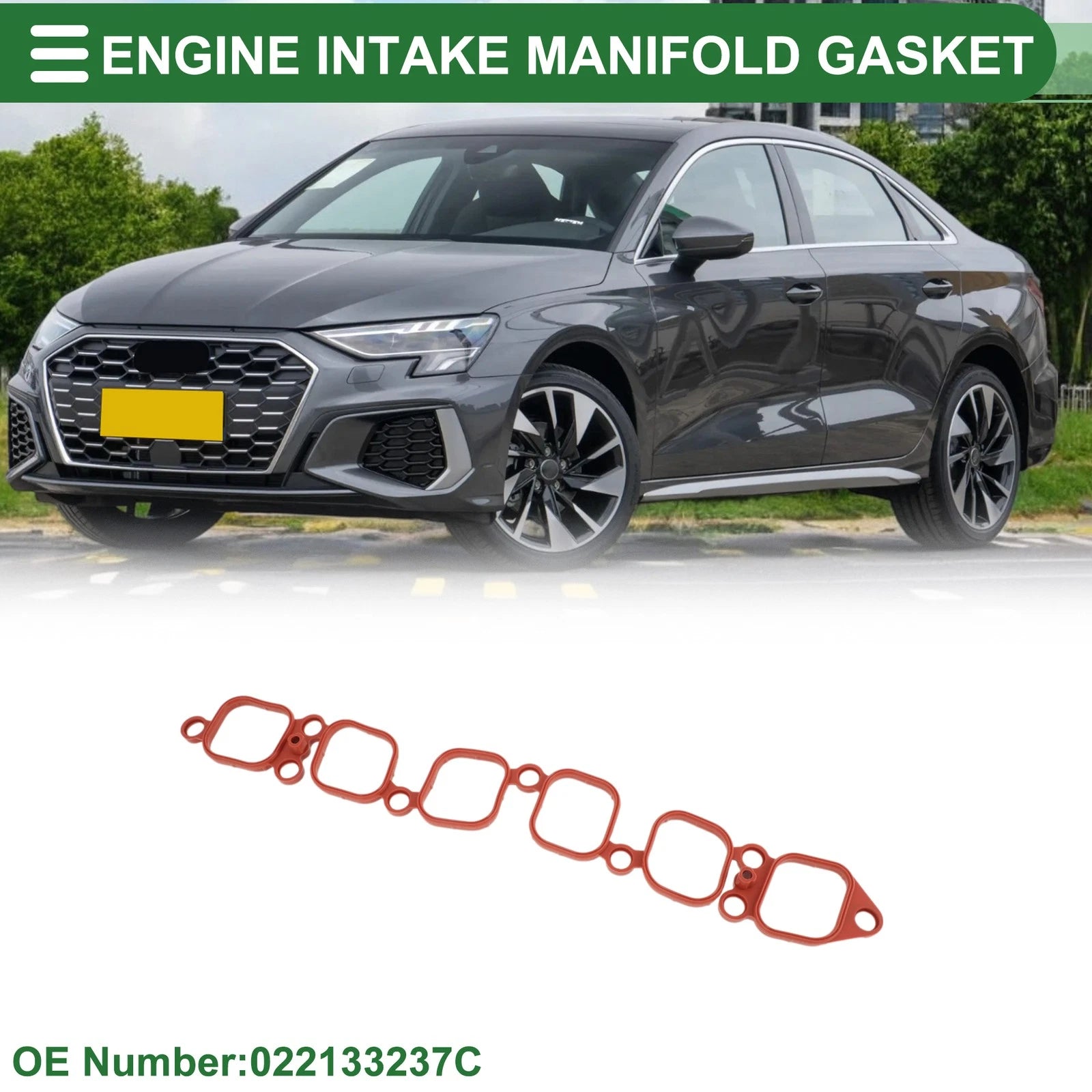 Engine Intake Manifold Gasket for Audi A3 (2003–2009) No. 022133237C