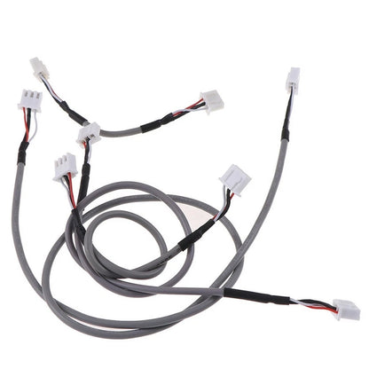 5PCS Dual-End 3Pin Audio Cable for XH2.54 Sound Board Interface (10-50cm)