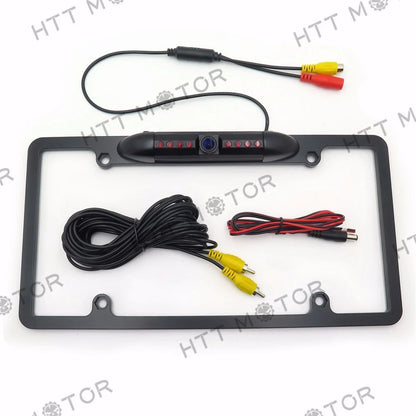 Universal Rear View Camera with 170° Viewing Angle for License Plate Frame