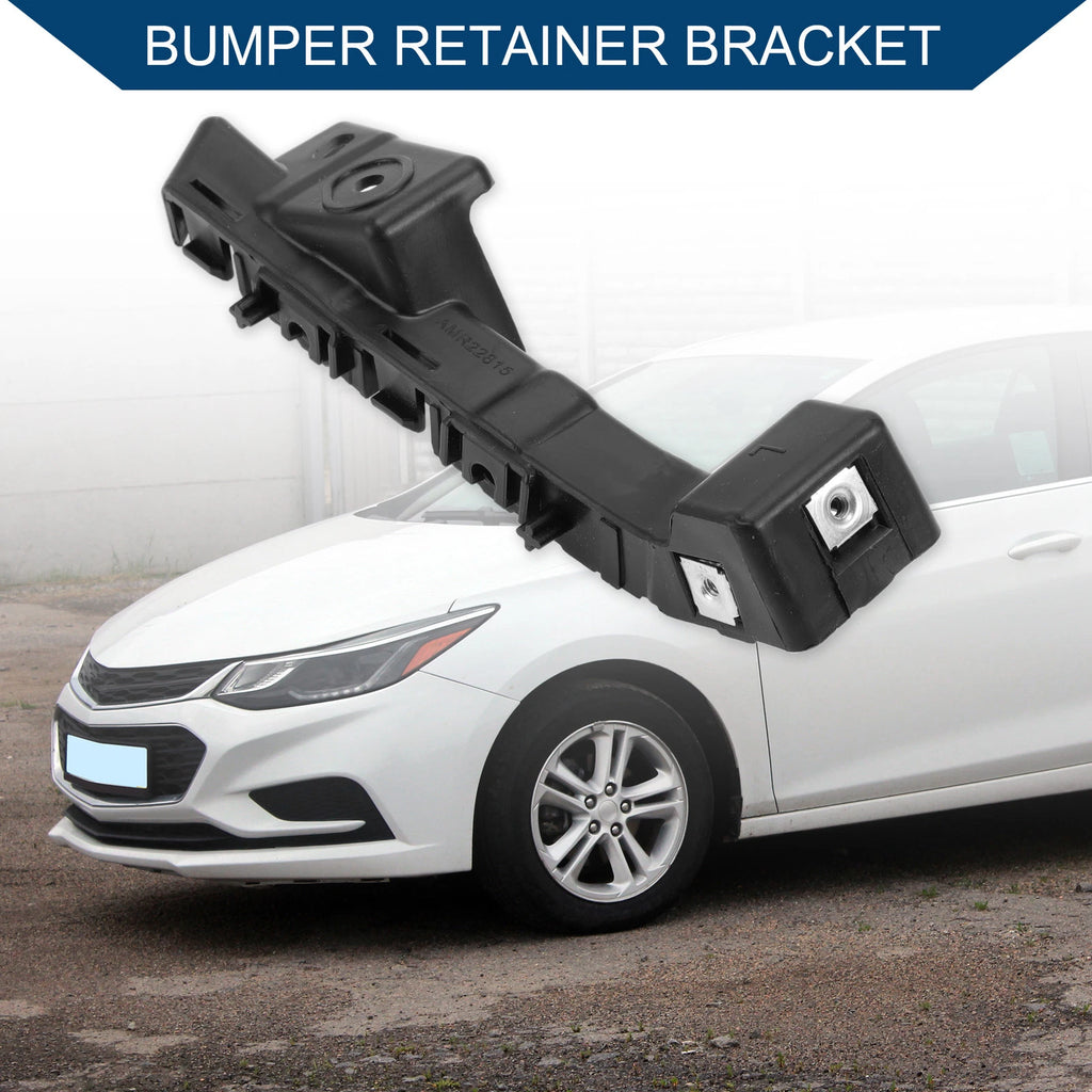 Left Front Bumper Support Bracket for Chevy Malibu (2016–2022) ABS Black