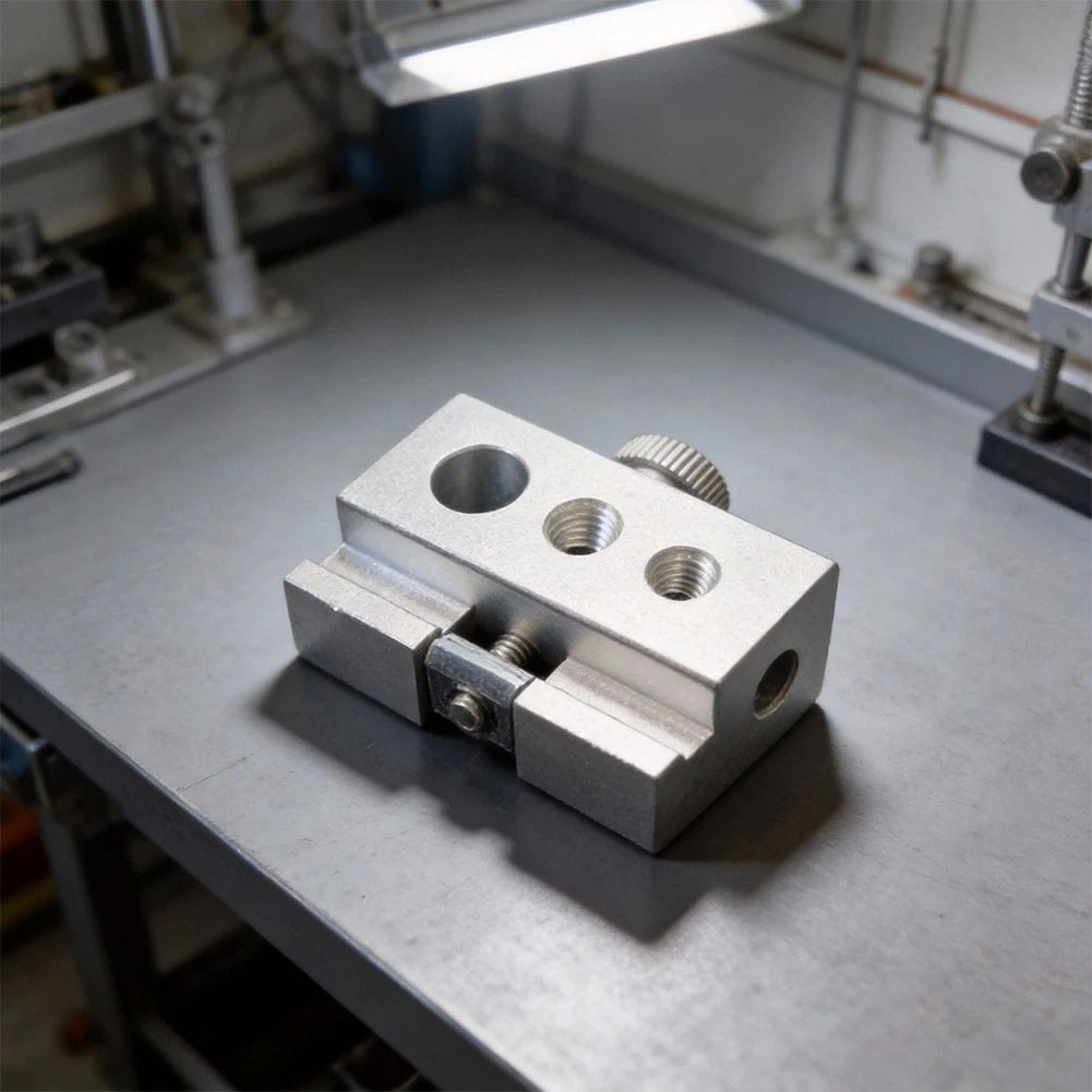 Table Slider for IGT Rail Systems with Lantern Pole 39cm Stainless Steel