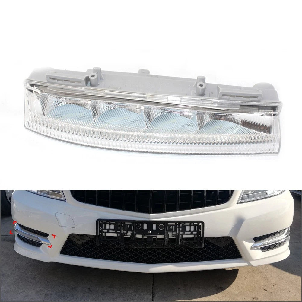 Right Daytime Running Light for Benz C E SLK Class W204 S204 C204 W212 C207 R172