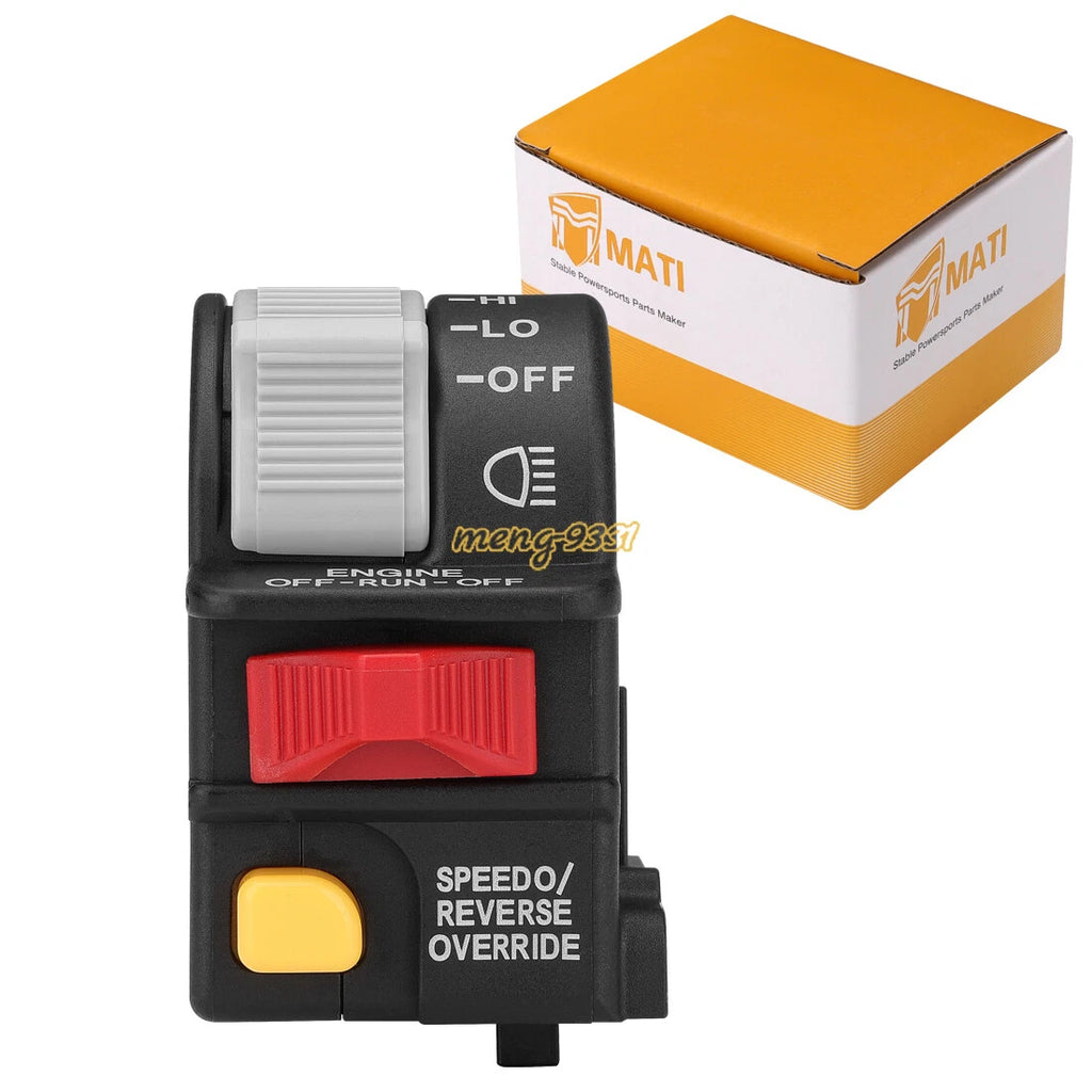 Left Handlebar Hi/Lo Beam Light Switch for Polaris (4011835, 4010591)