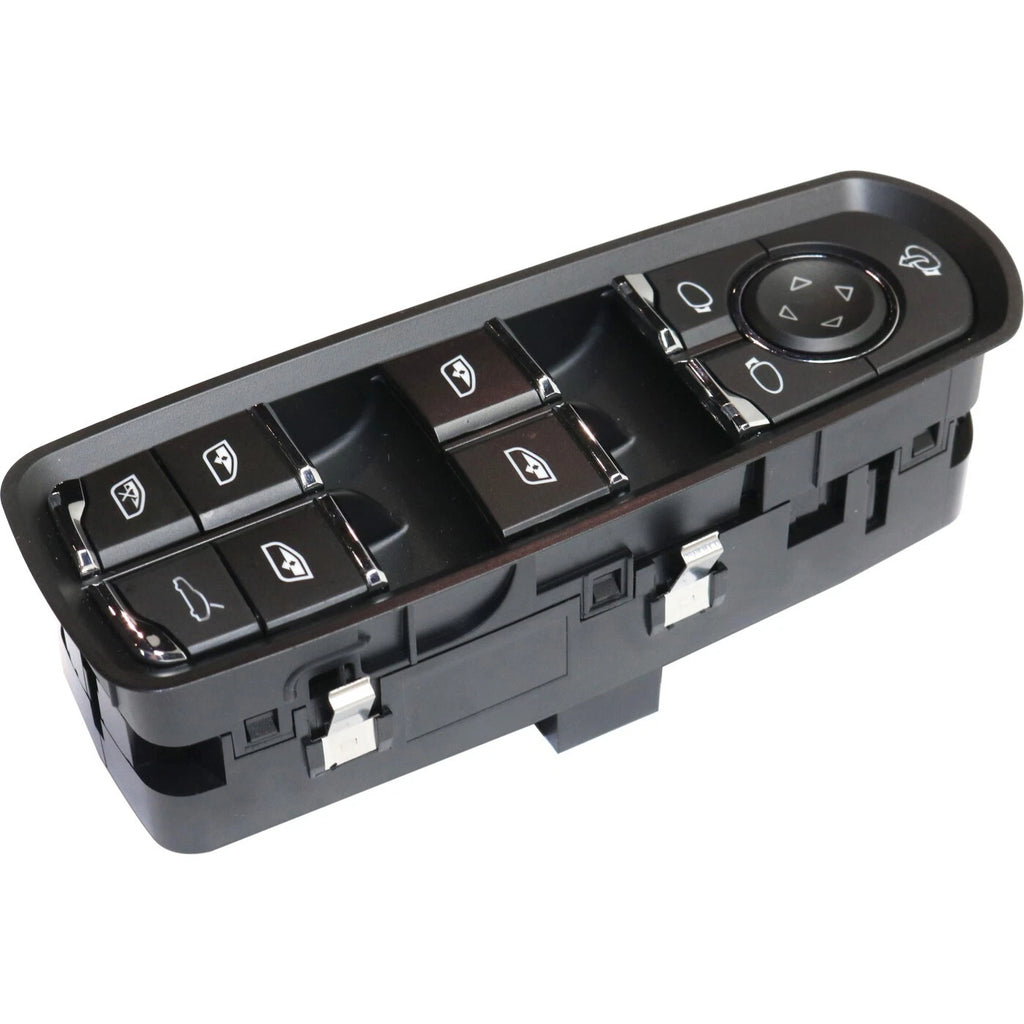 Window Switch for Porsche Cayenne Panamera Macan (2011–2014) Front Driver Side Black