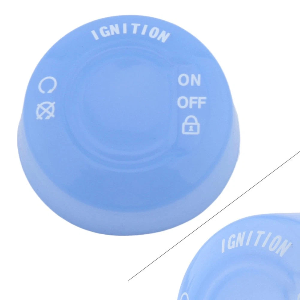 Engine Start Stop Button Cap Protector Cover Blue For BMW R1200GS R1250 F750GS