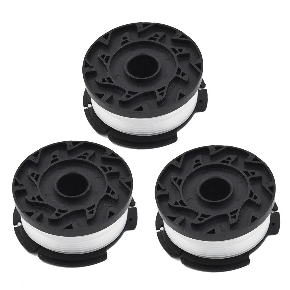 3X Replacement Trimmer Spools for BLACK+DECKER GH600 (AF-100-3ZP) 30ft 0.065"