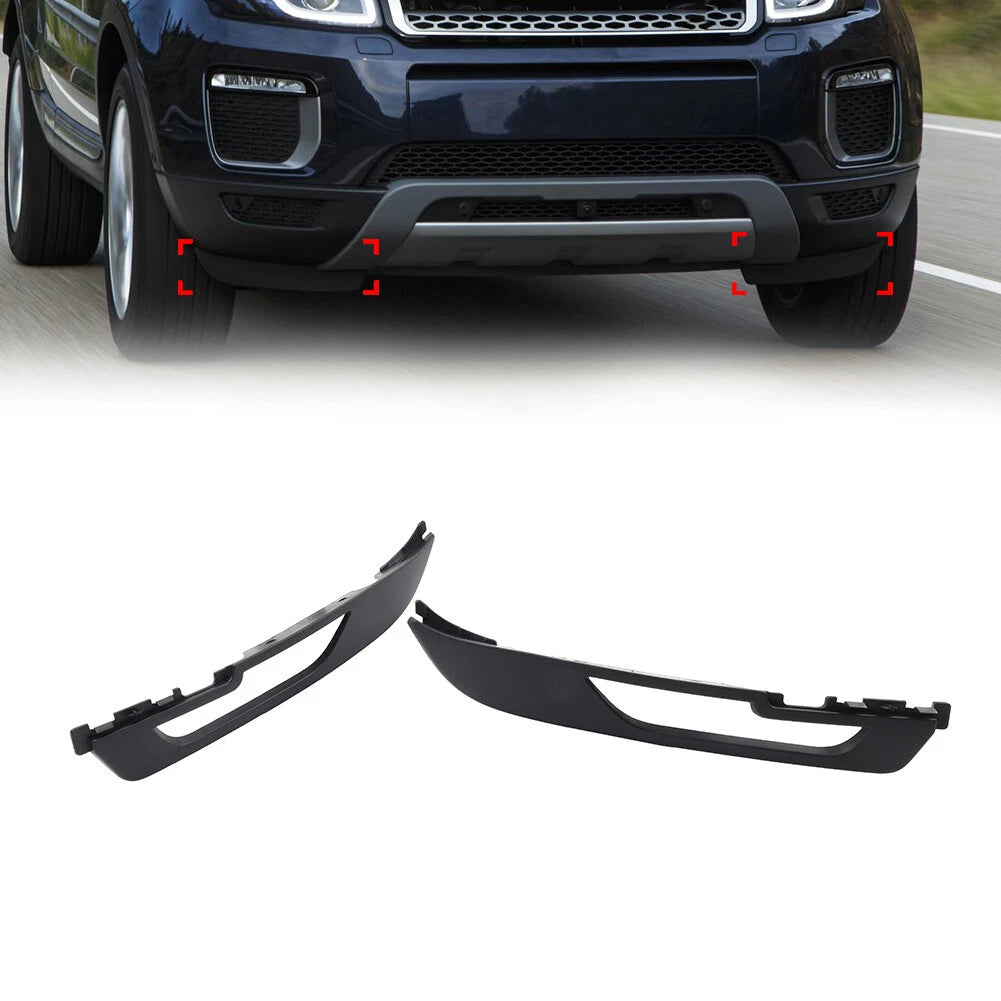 Pair Front Bumper Air Deflector for Land Rover Range Rover Evoque (2016–2019)