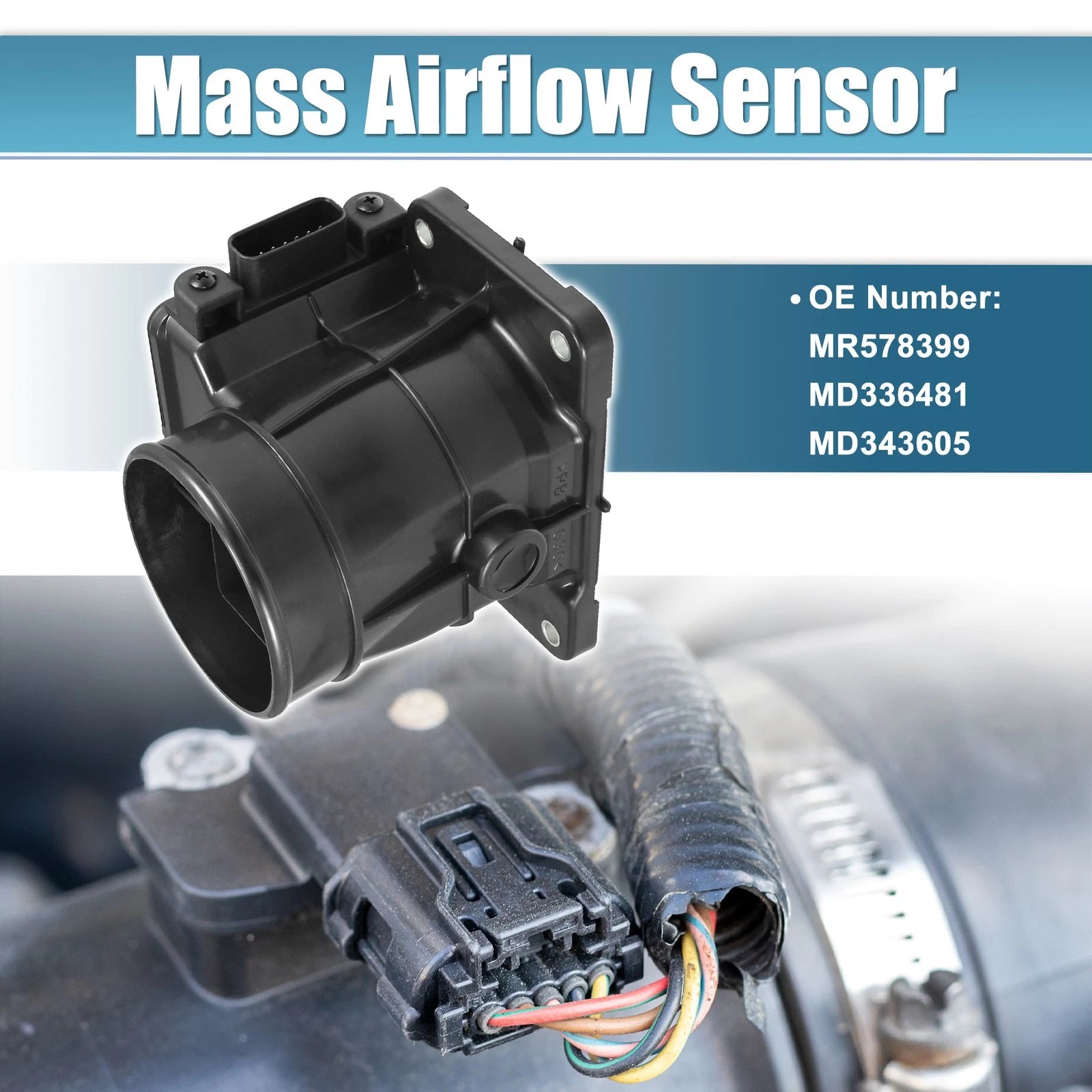 Mass Air Flow Sensor Meter Replacement for Mitsubishi Lancer (2008–2017)