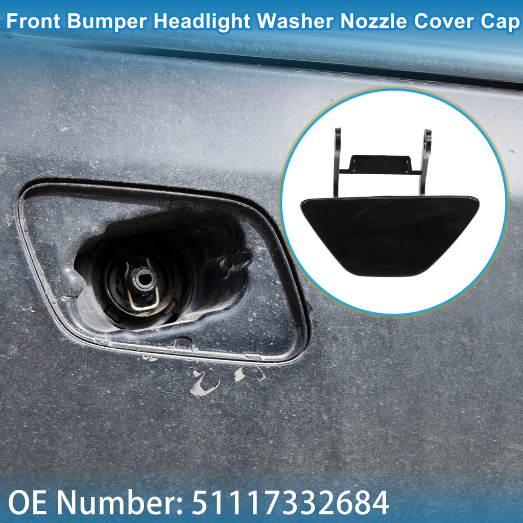 Front Left Washer Nozzle Cover Cap Replacement for BMW 528i (2014–2016)
