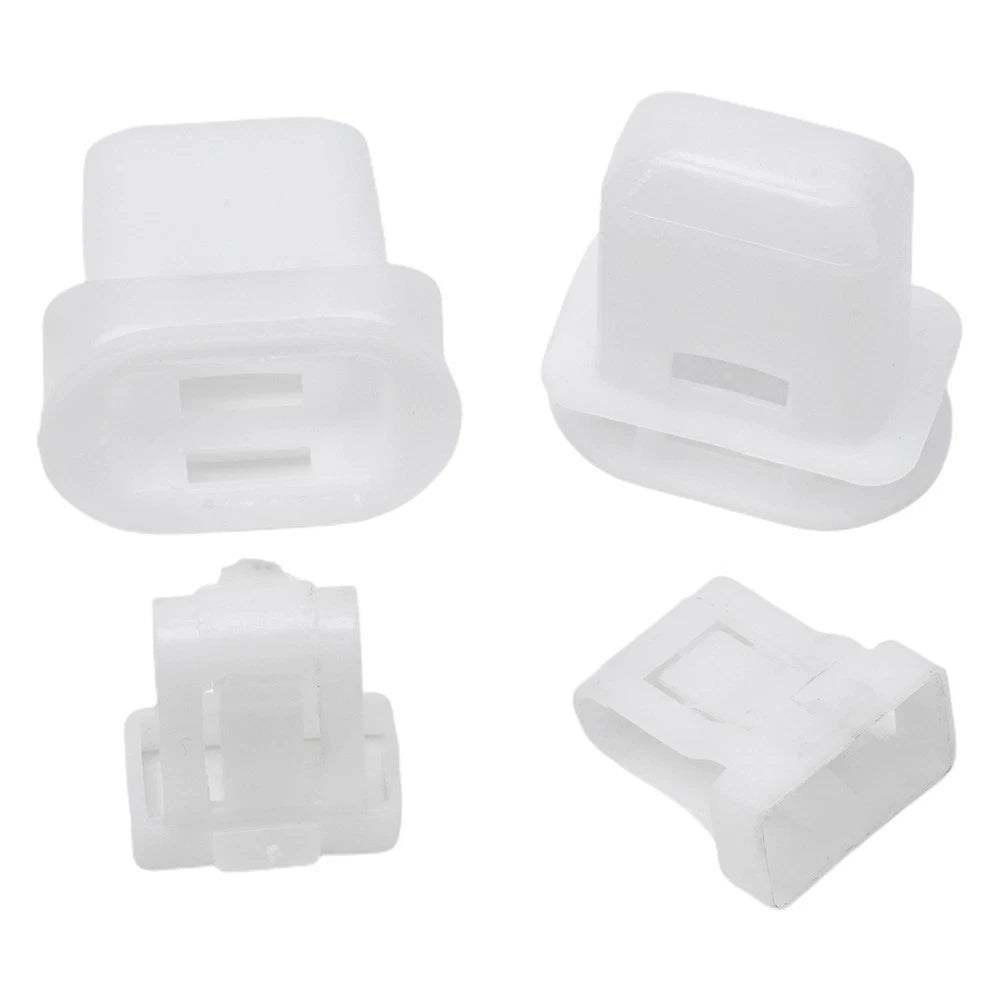 Clip Rear Seat Useful White 2pcs 72693-12080 Accessories High Reliability