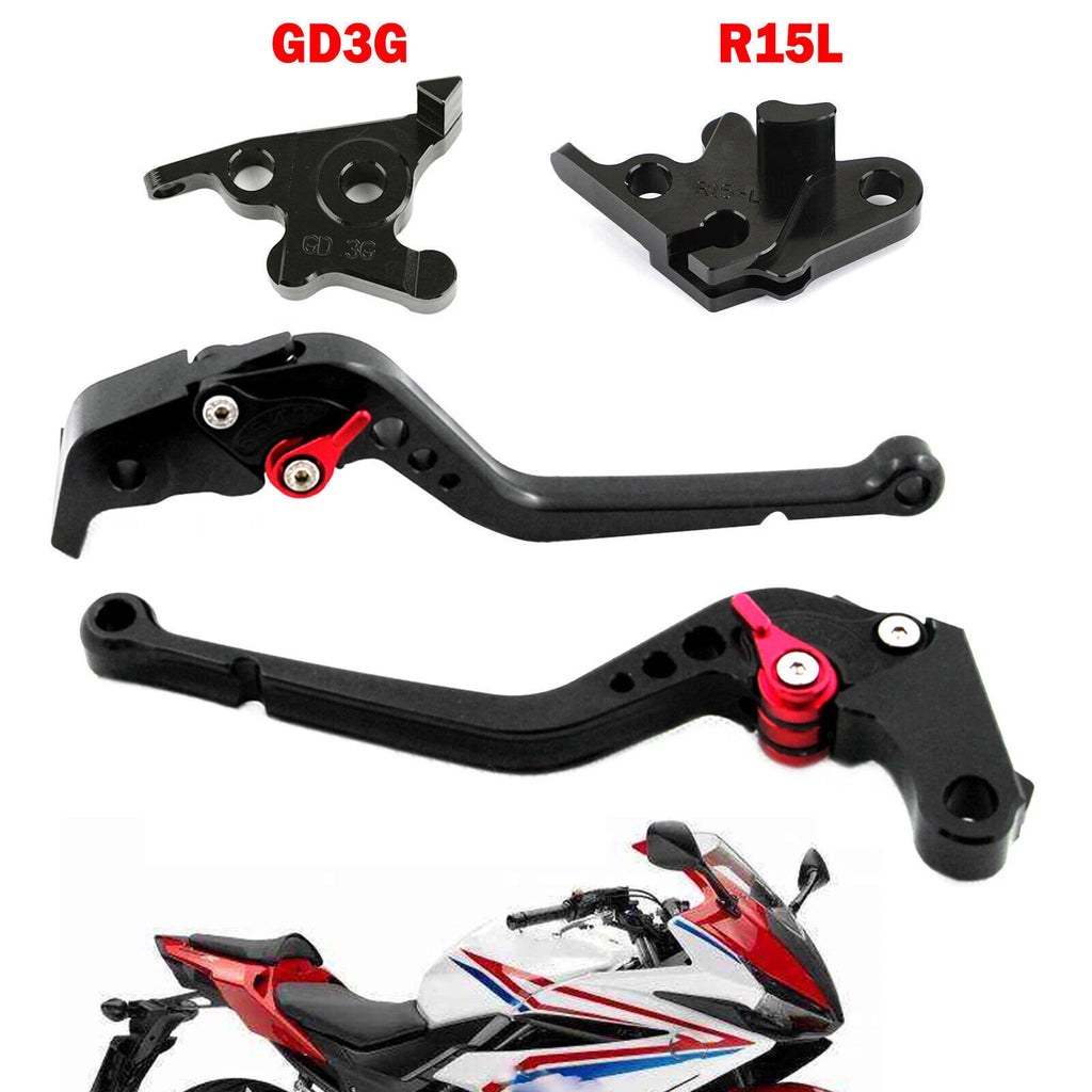 Long Clutch Brake Lever for Yamaha MT125 (2017–2020) BLK T9