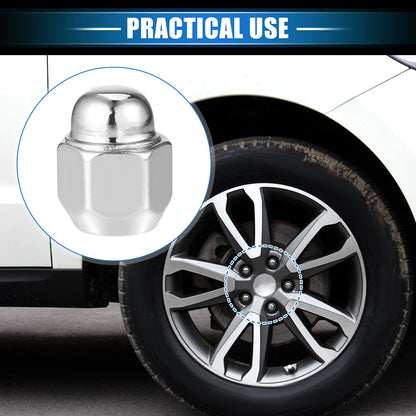 10pcs Wheel Lug Nuts Replacement for Hyundai Santa Fe M12x1.5 (2007–2018)