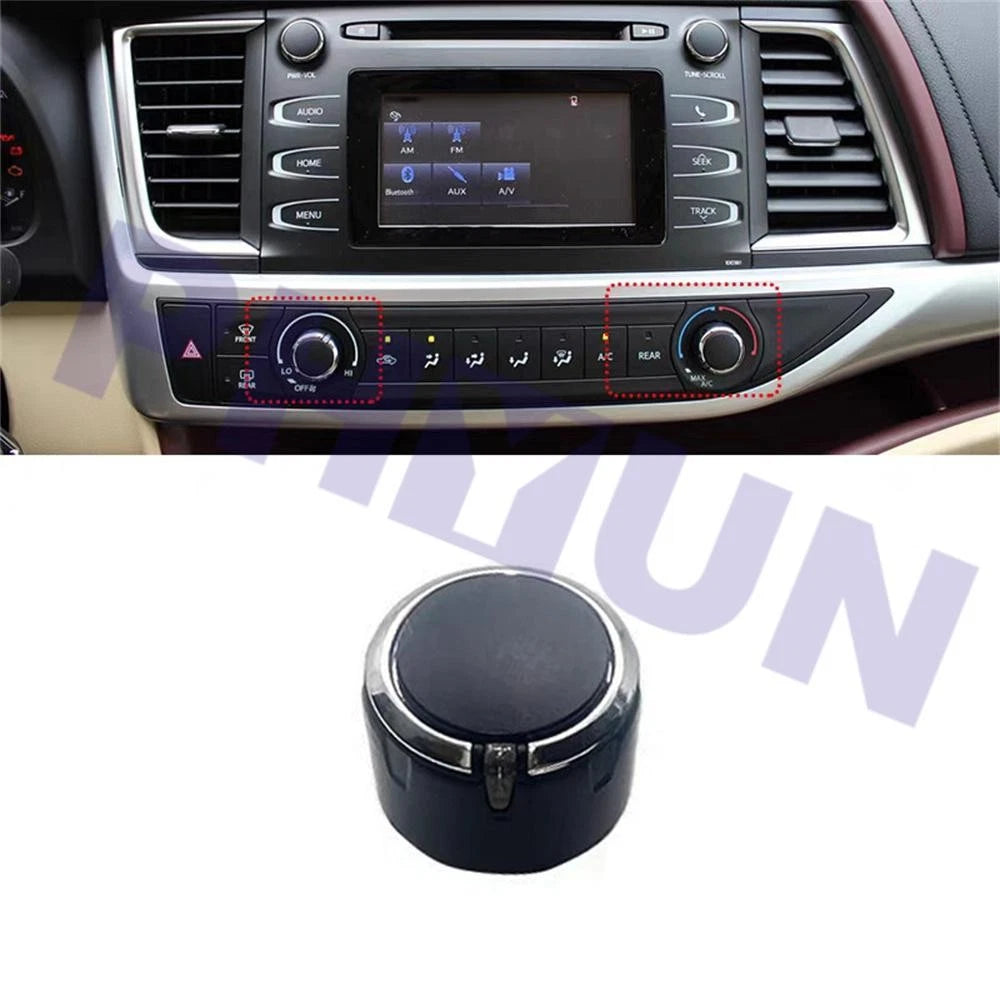 Air Conditioning Knob Control Buttons for Toyota Highlander (2015–2020)