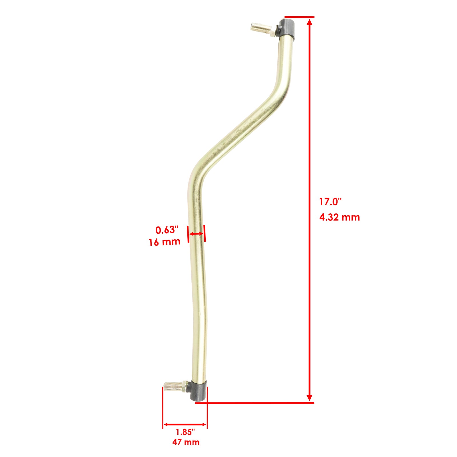 Left Right Drag Link Replacement for Husqvarna 532436885 532436884 (2000-2010)