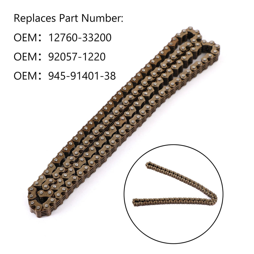 Timing Chain for Kawasaki ZX750 ZXR750 GPX750R Ninja ZX-7 750R (1989–1996)