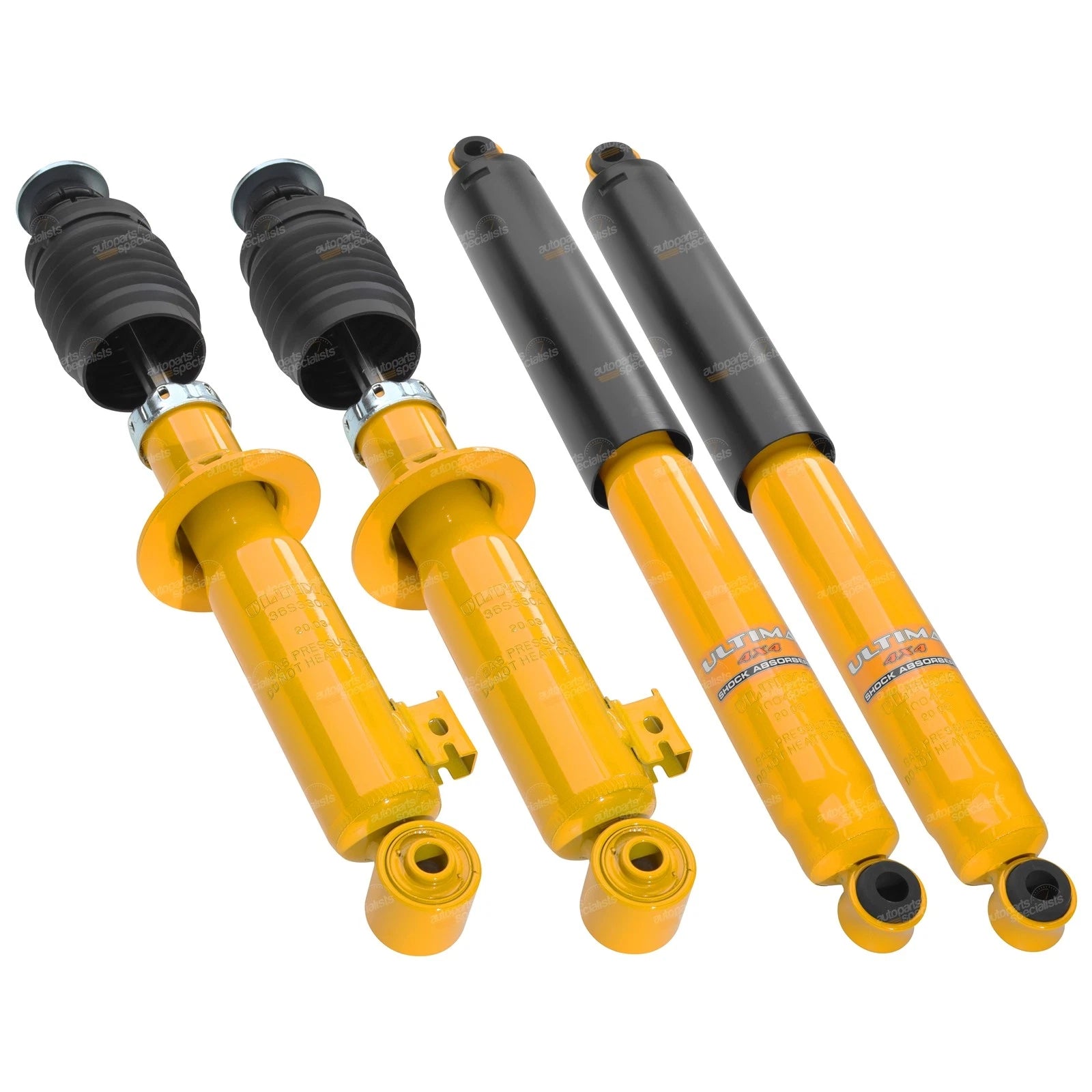 Front Struts & Rear Shock Absorbers for Mitsubishi Triton (2006–2020)