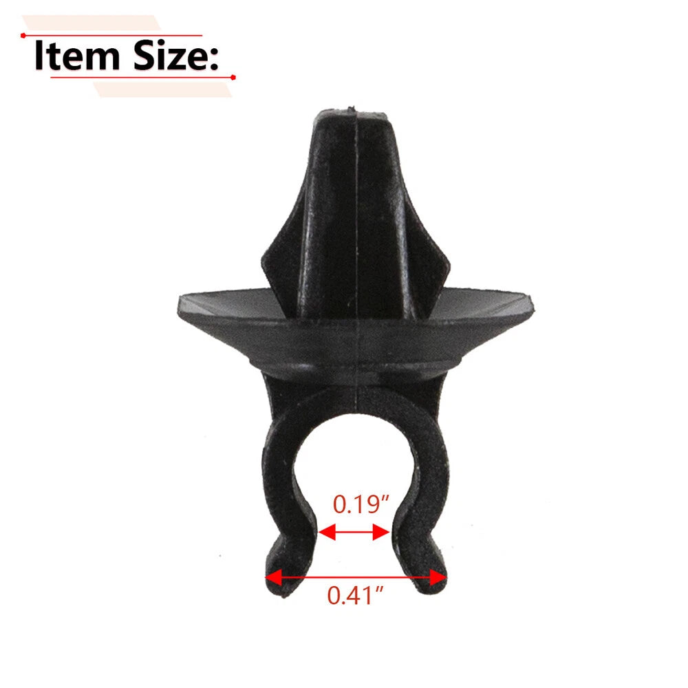 2Pcs Hood Support Prop Rod Clips for Dodge Grand Caravan Journey (2008–2020) 6506223AA