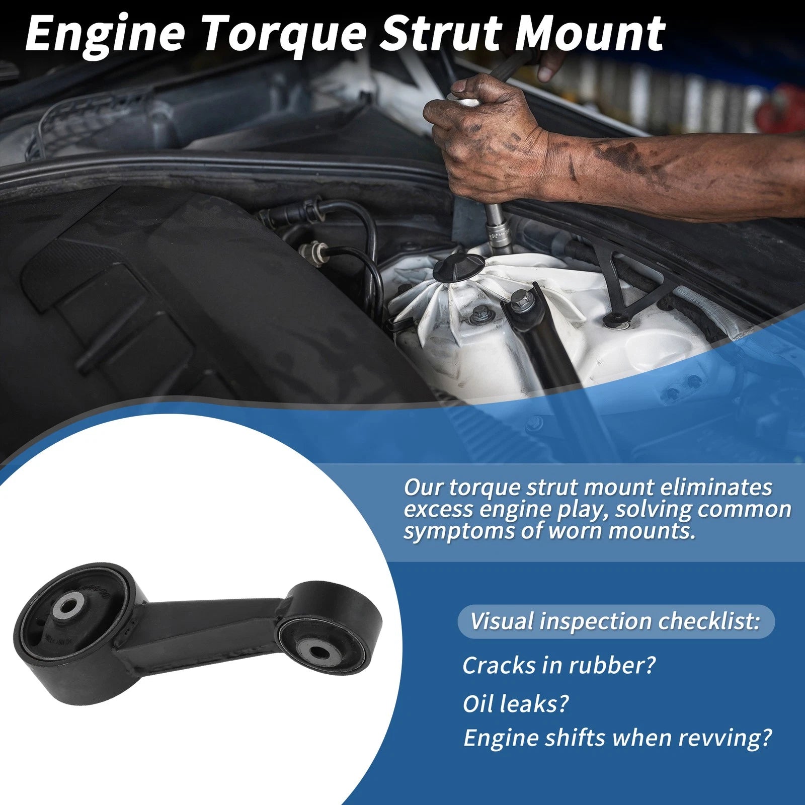 Engine Torque Strut Mount Replacement for Toyota Avalon (2005–2007)