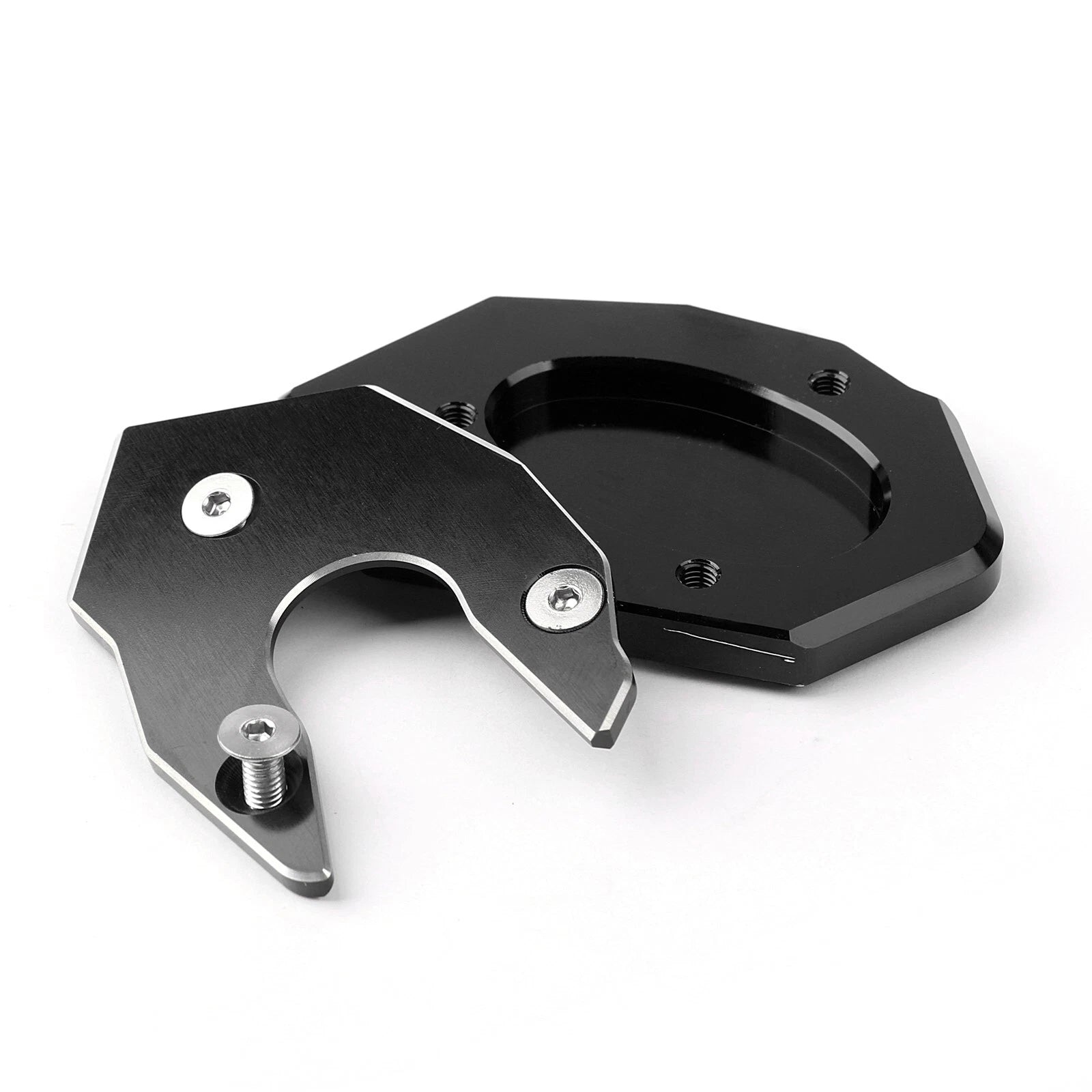 Kickstand Side Plate Stand Extension Pad for Kawasaki Z1000 Z800 ZX-10R ER6F (2010–2023)