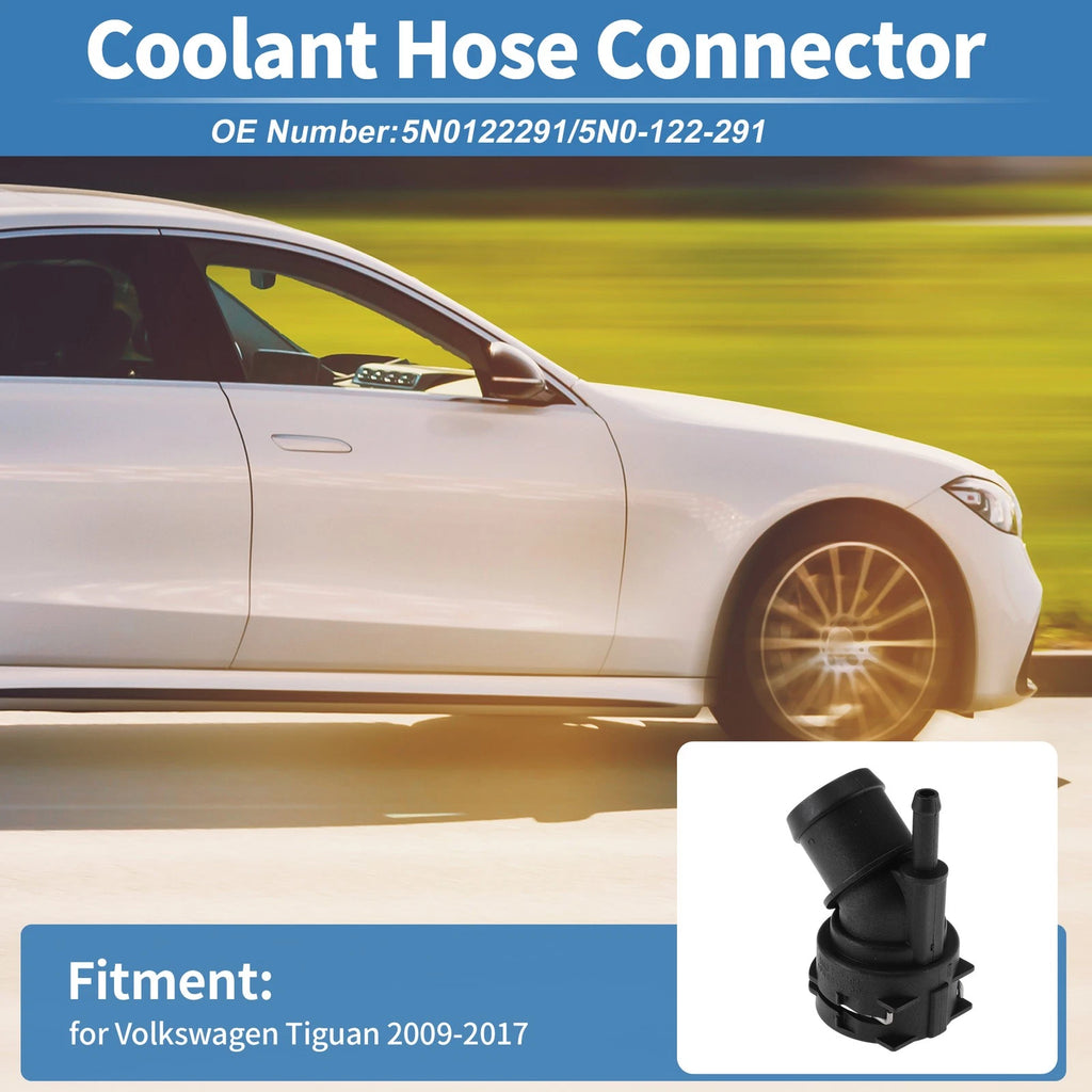 Engine Coolant Hose Connector Replacement for Volkswagen Tiguan (2009–2017)