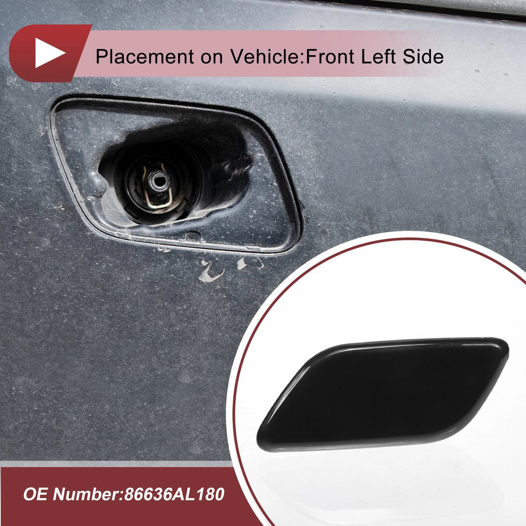 Windshield Washer Nozzle Cover Cap Front Left for Subaru Outback (2010–2018)
