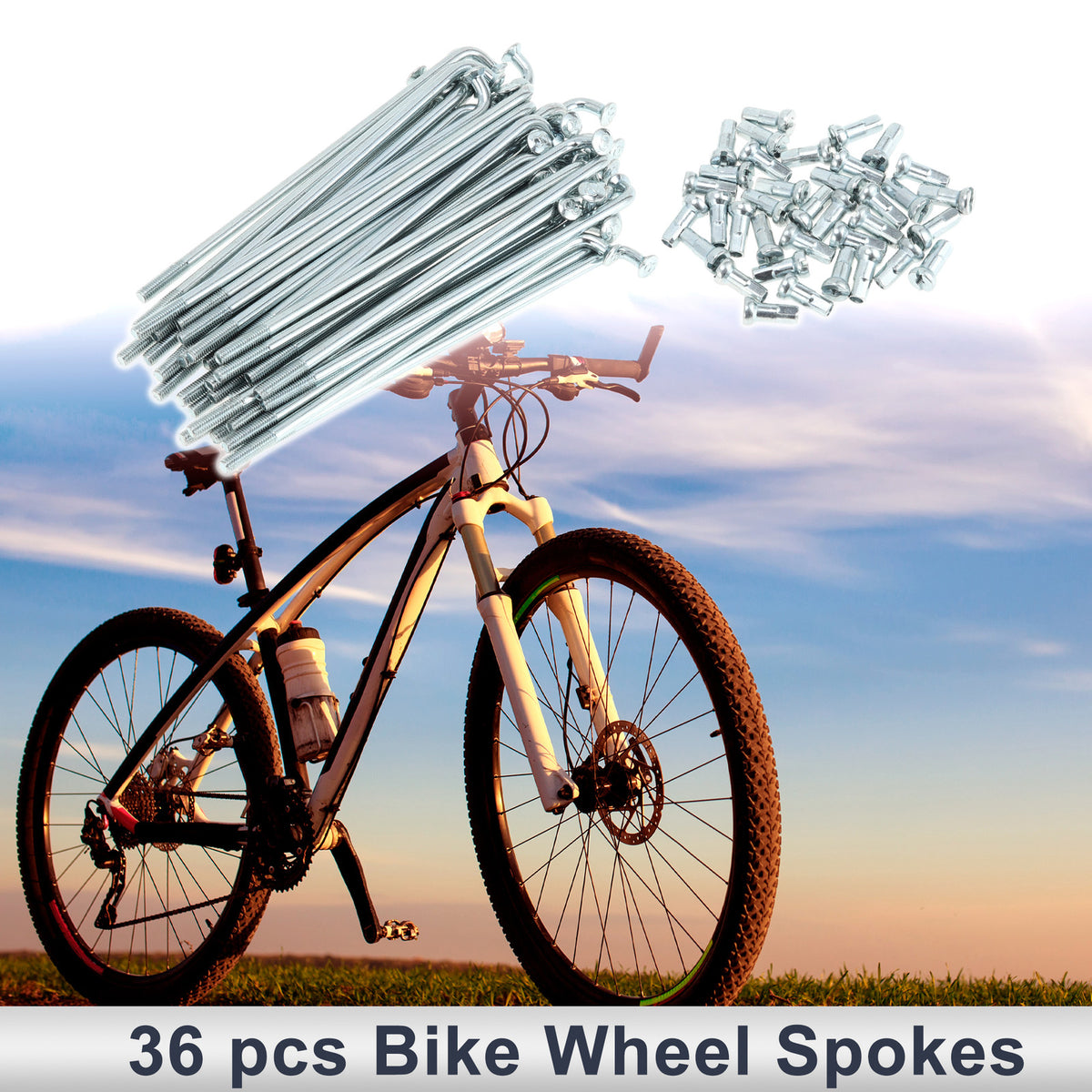 Bicycle Spokes Nipple Replacement Set 12G 85mm for All Models (2000–2020)