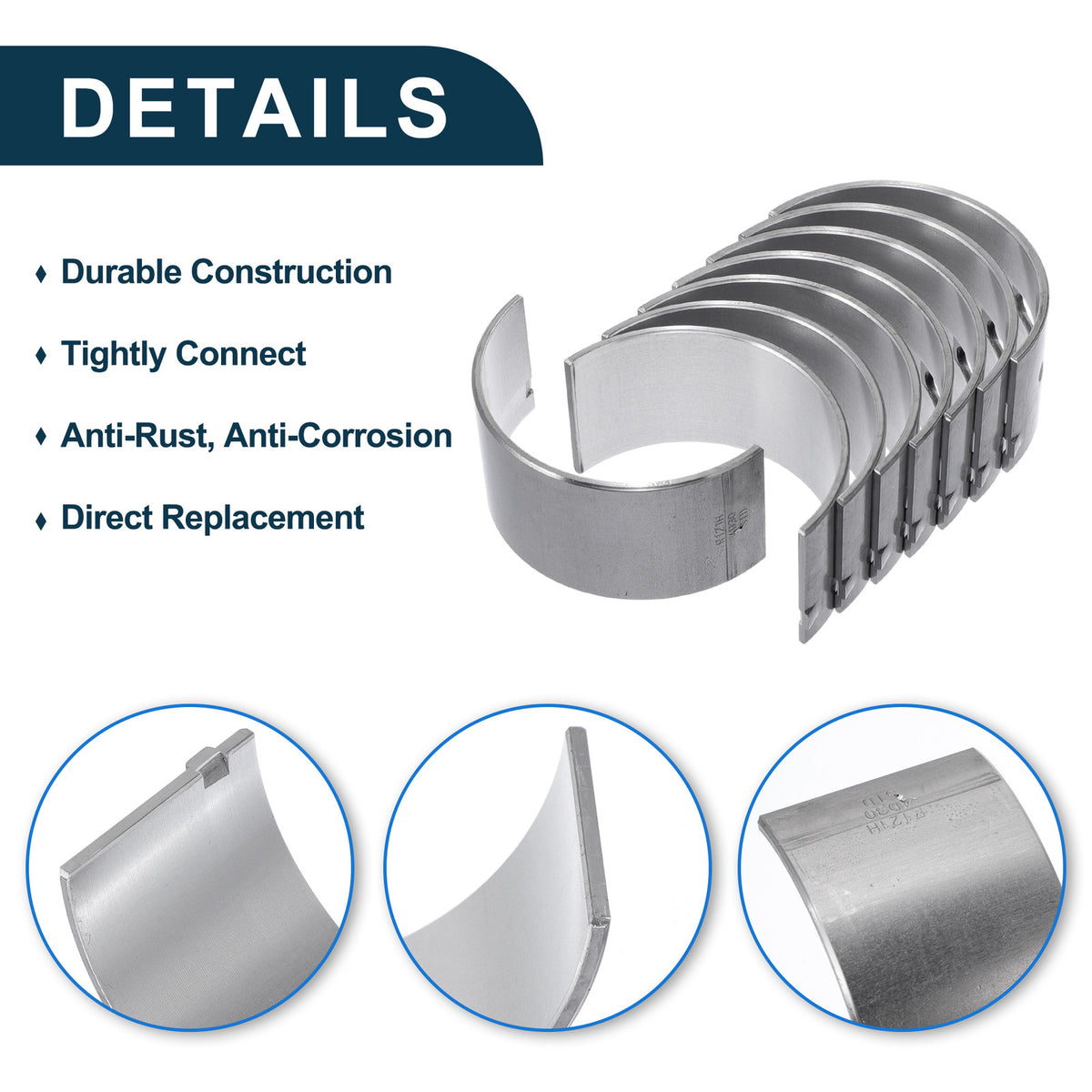Rod Bearing Set Replacement for Mitsubishi (2000–2015)