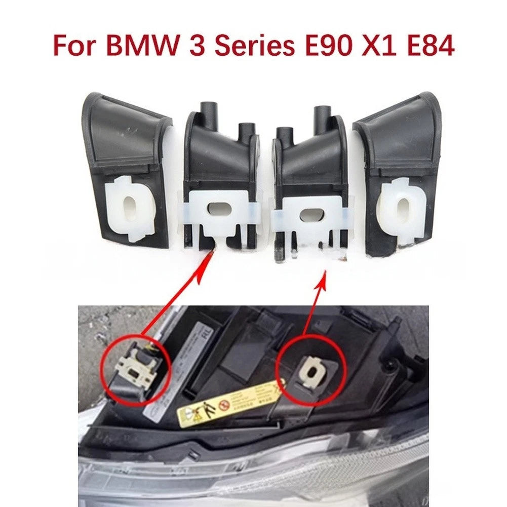 4Pcs Headlight Repair Kit Bracket for BMW X1 E84 (2010–2015)