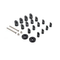 Handlebar Grips with End Cap for Motorcycle (7/8'' 1'')