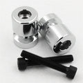 Chrome Swingarm Spools 8mm Thread for Honda RC51 (2000–2006)