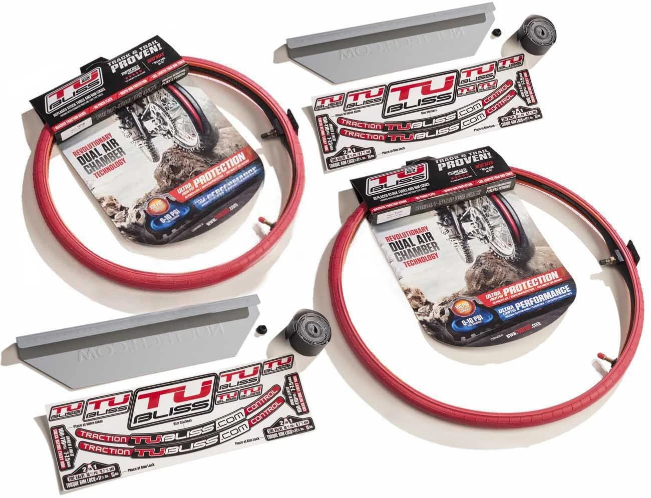 Tubliss Tubeless Dirt Bike Tire System for Dirt Bikes (21" & 19")