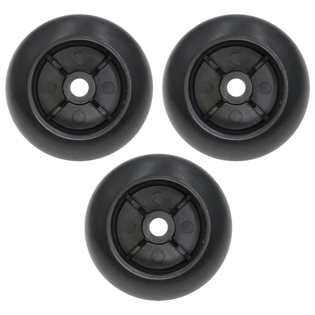 Deck Wheel w Bolt Replacement for Hustler Fastrak Raptor Flip-Up (2020–2024)