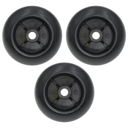 Deck Wheel w Bolt Replacement for Hustler Fastrak Raptor Flip-Up (2020–2024)