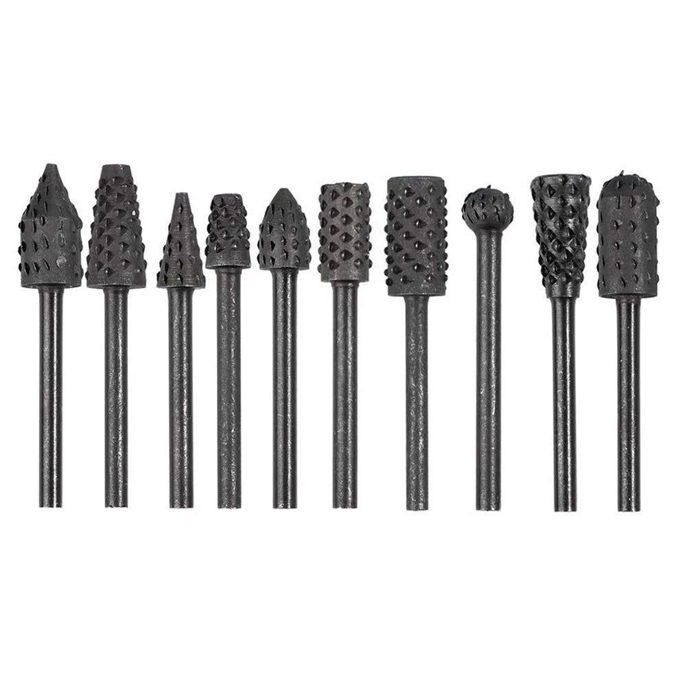 Rotary File 3mm Shank for 1/8" Tools (45# Carbon Steel)