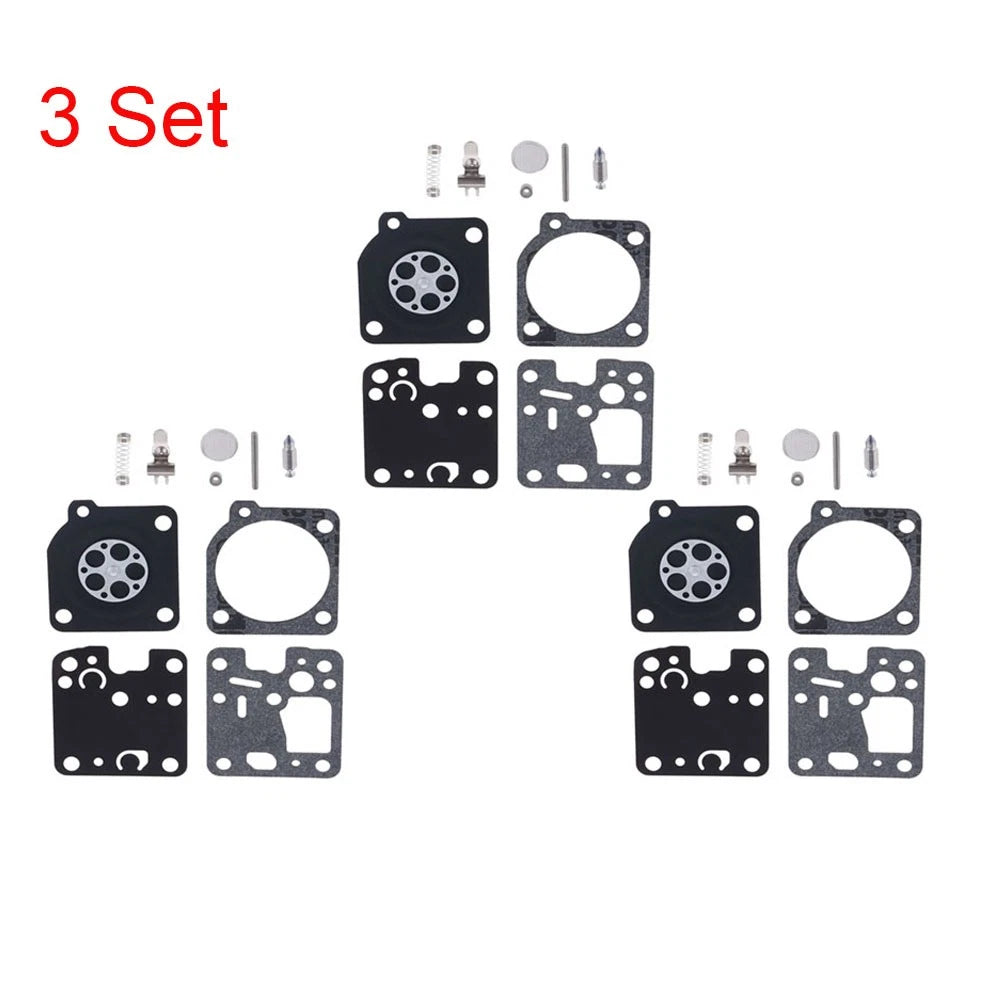 3X Carburetor Repair Kit for Echo SRM-225, PB-251, GT-225 (RB-123, RB-188)