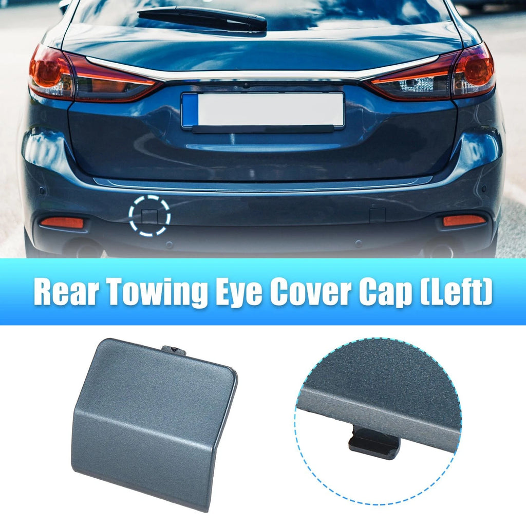 Rear Bumper Tow Hook Cover Cap Replacement for Mazda 6 (2013–2018)